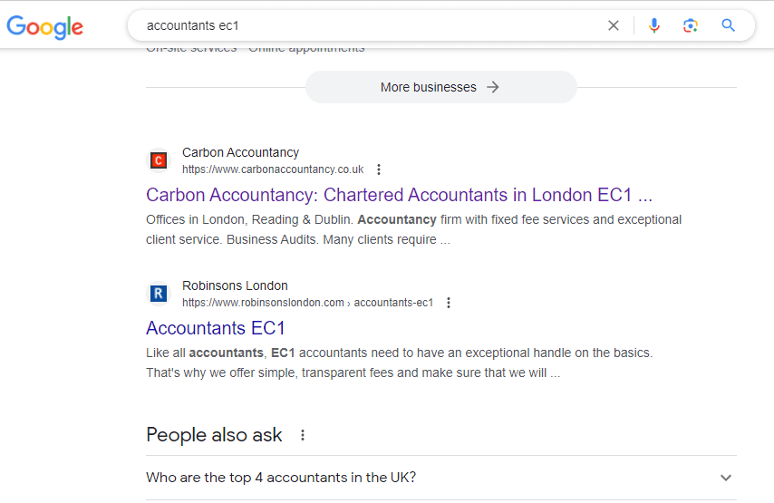 accountants ec1 carbon accountancy