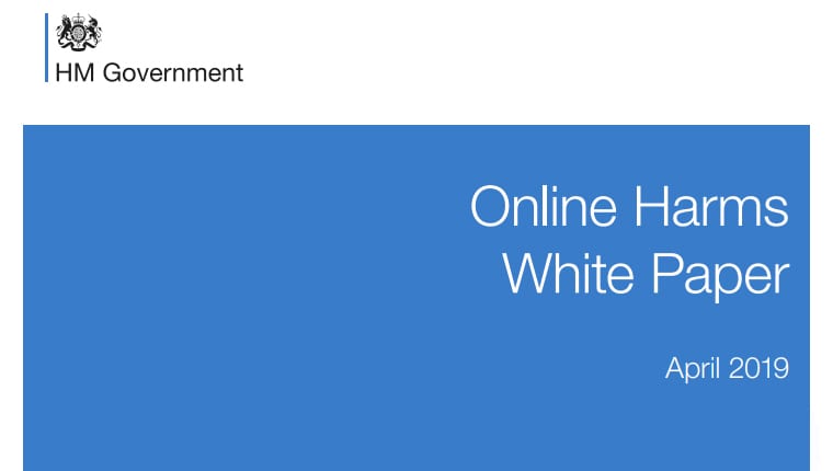 Online harms white paper, social media marketing