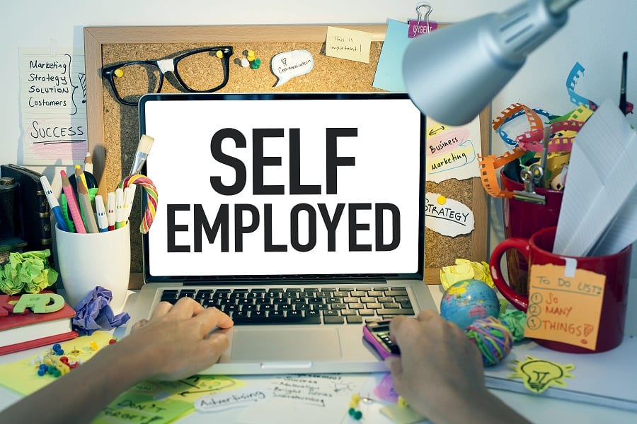 self employed government help